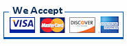 Logo - MasterCard, Visa, Discover, American Express