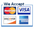 Logo - MasterCard, Visa, Discover, American Express