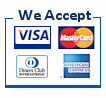 Logo - MasterCard, Visa, Diners Club, American Express